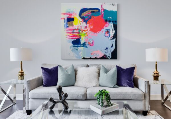 Abstract art contemporary art