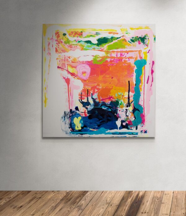 Abstract art contemporary art
