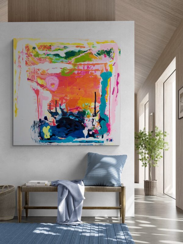Abstract art contemporary art