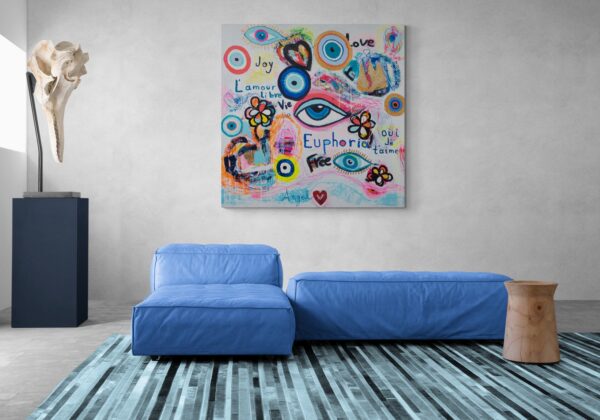 Abstract art contemporary art