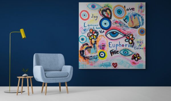 Abstract art contemporary art