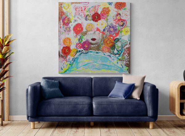 Abstract art contemporary art