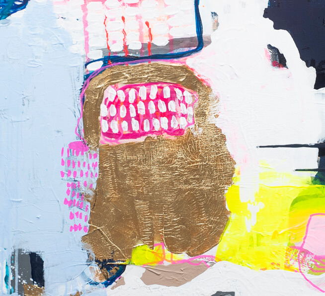 Abstract art contemporary art