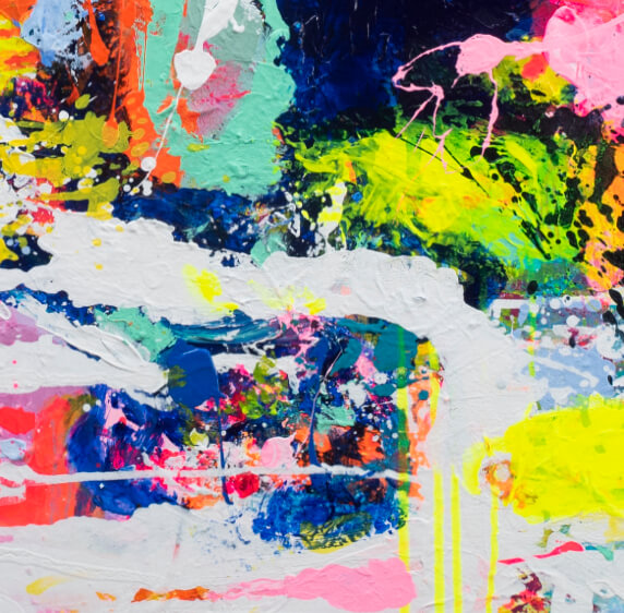 Abstract art contemporary art