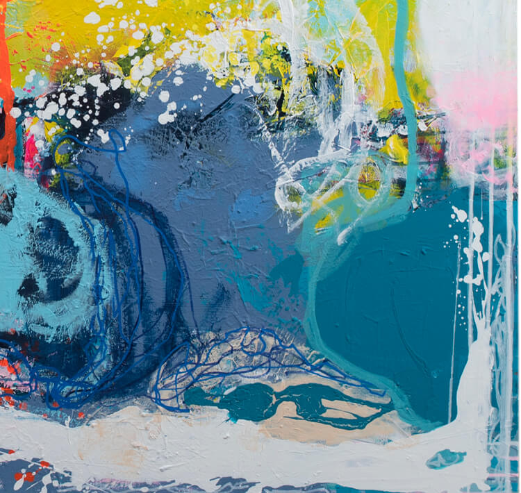 Abstract art contemporary art paintings