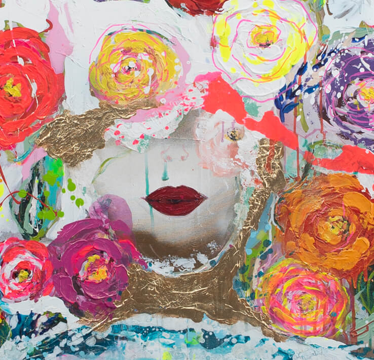 Abstract art contemporary art paintings