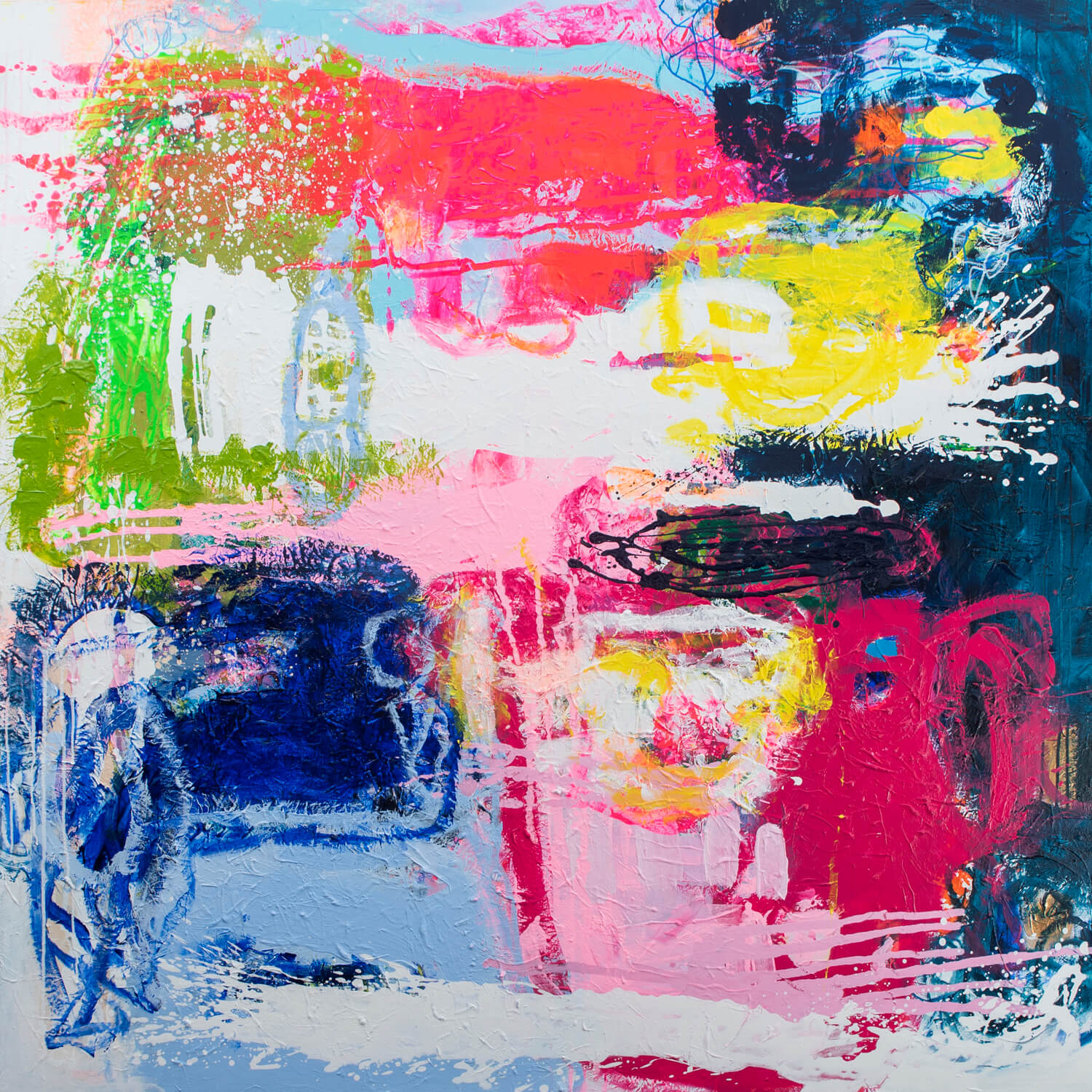 Abstract art contemporary art paintings