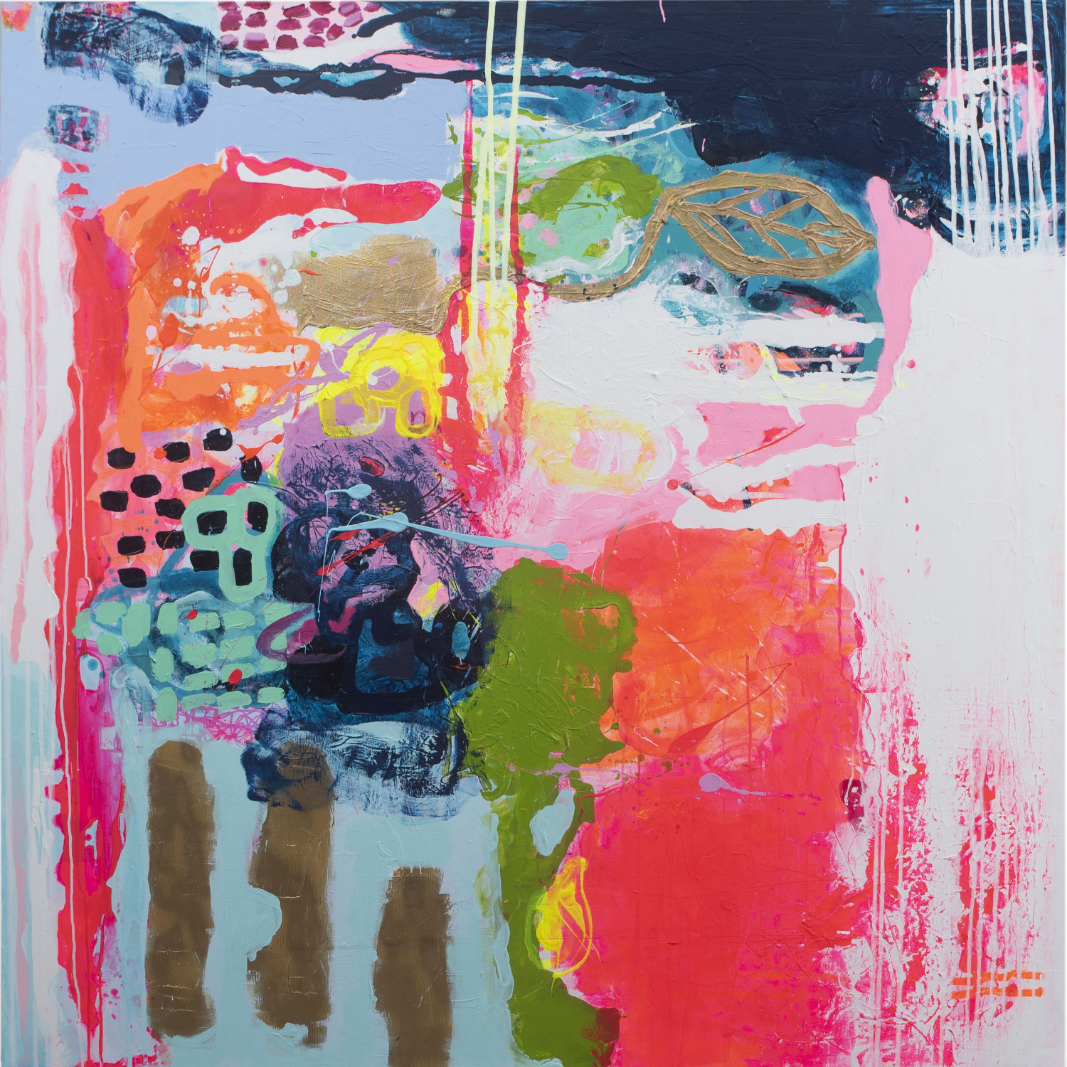 Abstract art contemporary art paintings