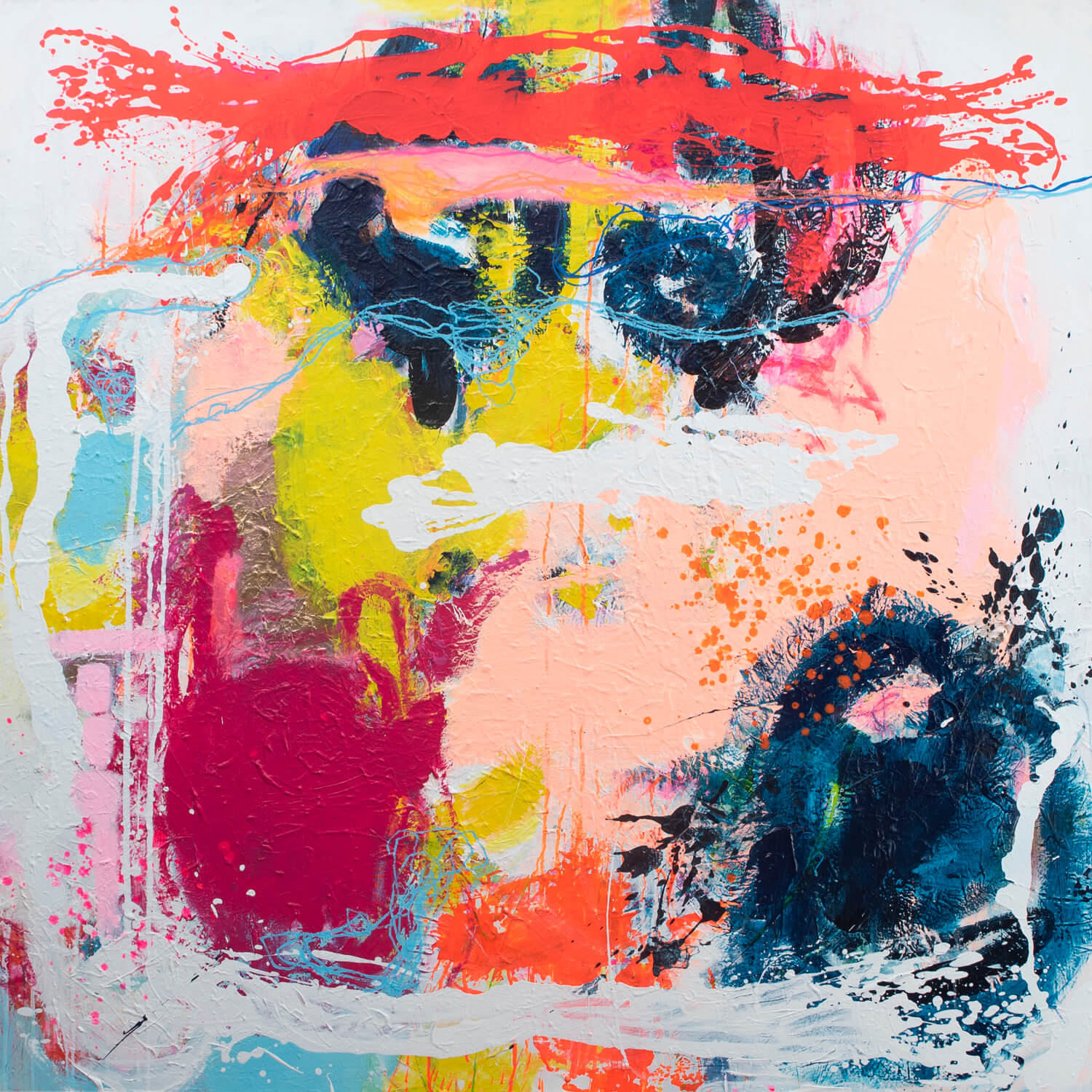 Abstract art contemporary art paintings