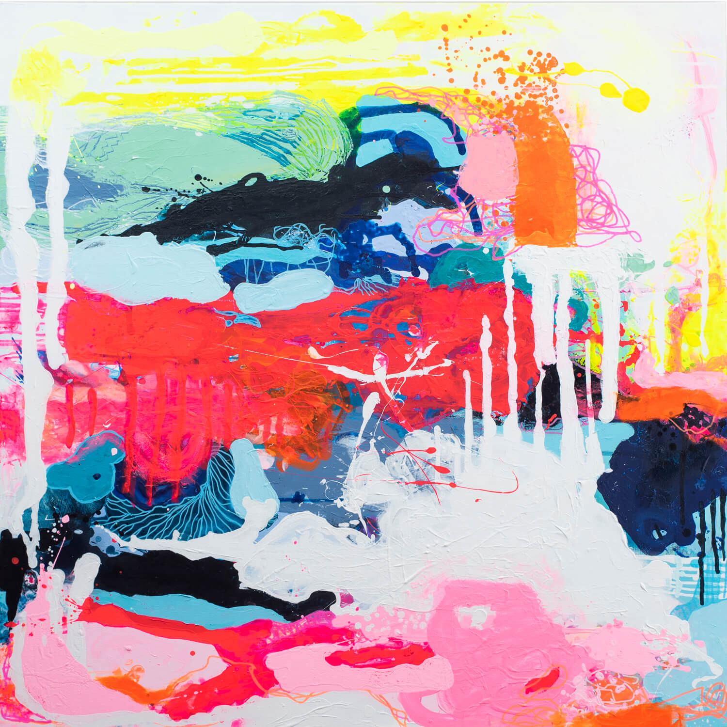Abstract art contemporary art paintings
