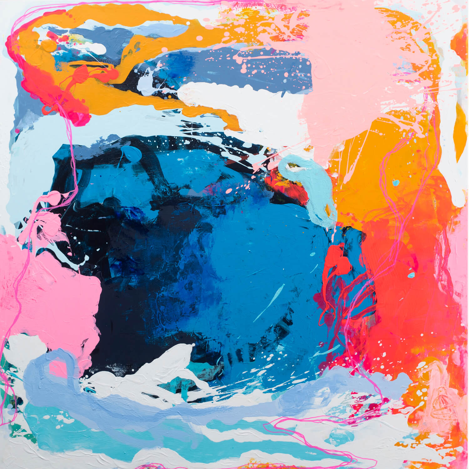 Abstract art contemporary art