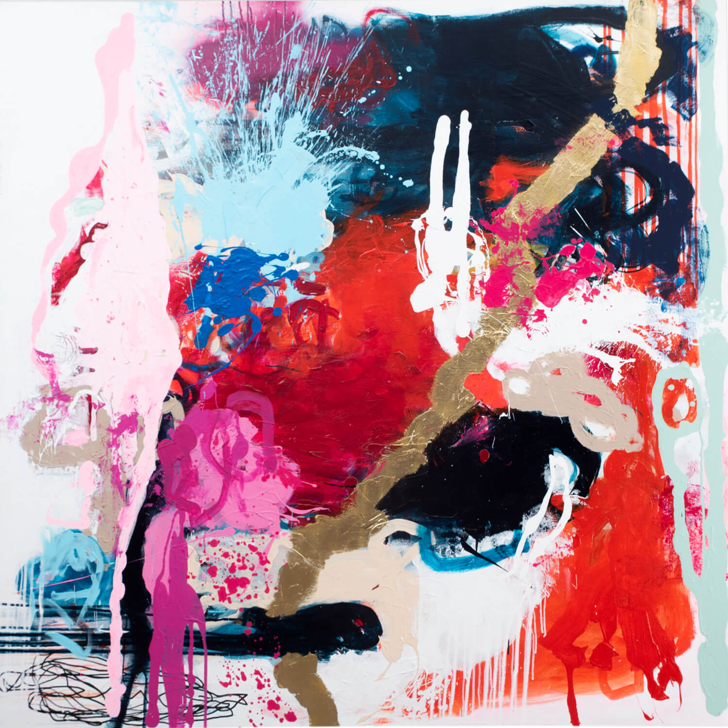 Abstract art contemporary art