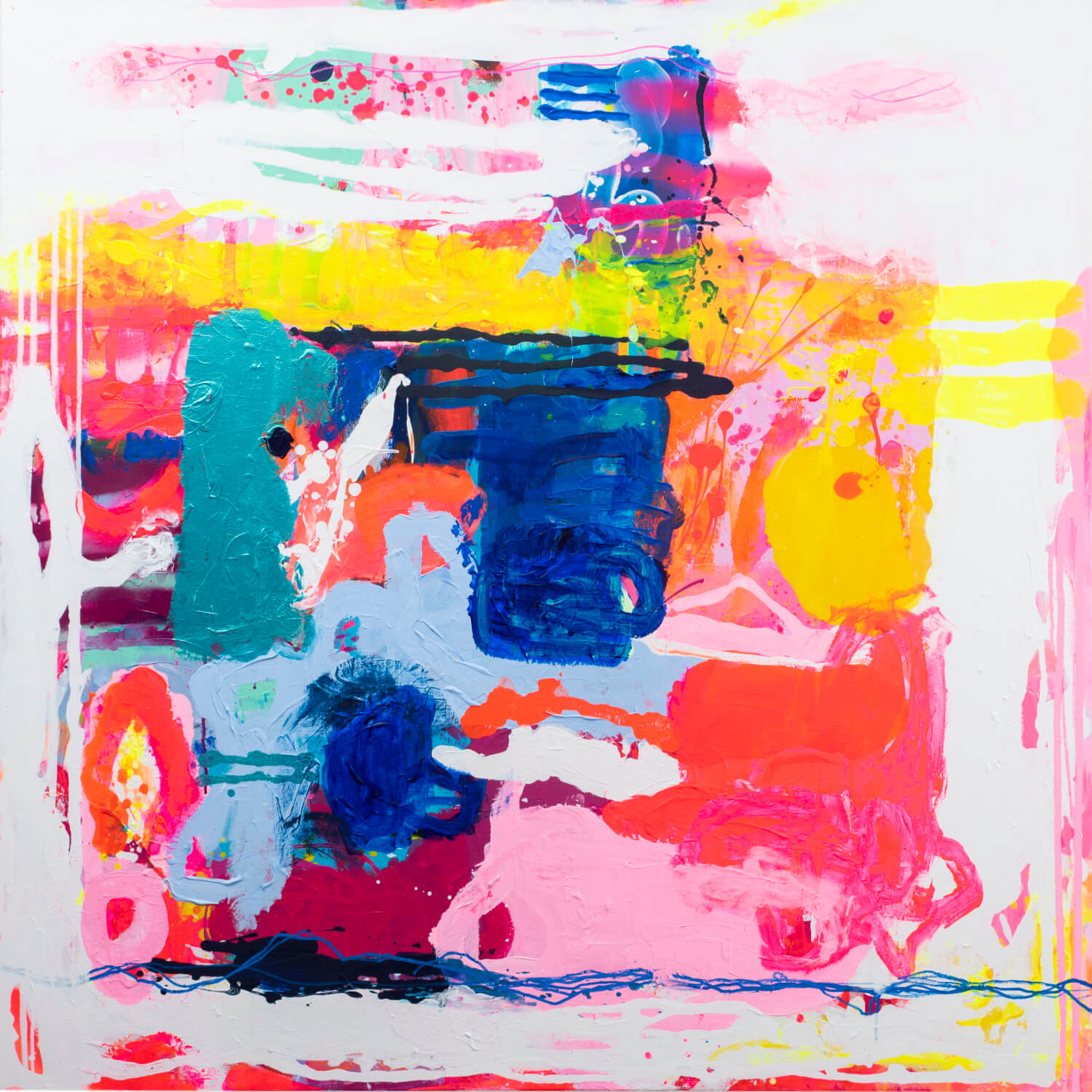 Abstract art contemporary art