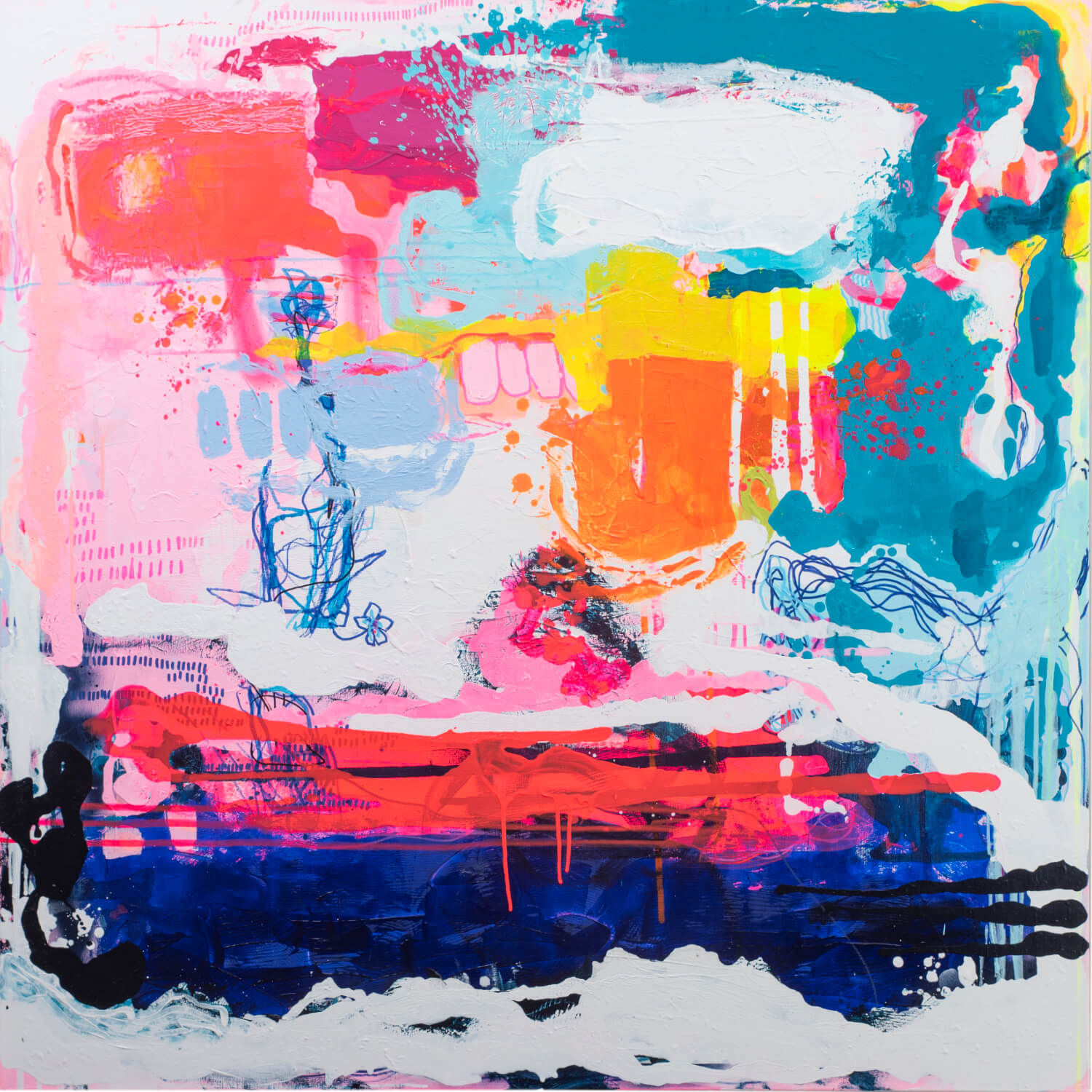 Abstract art contemporary art