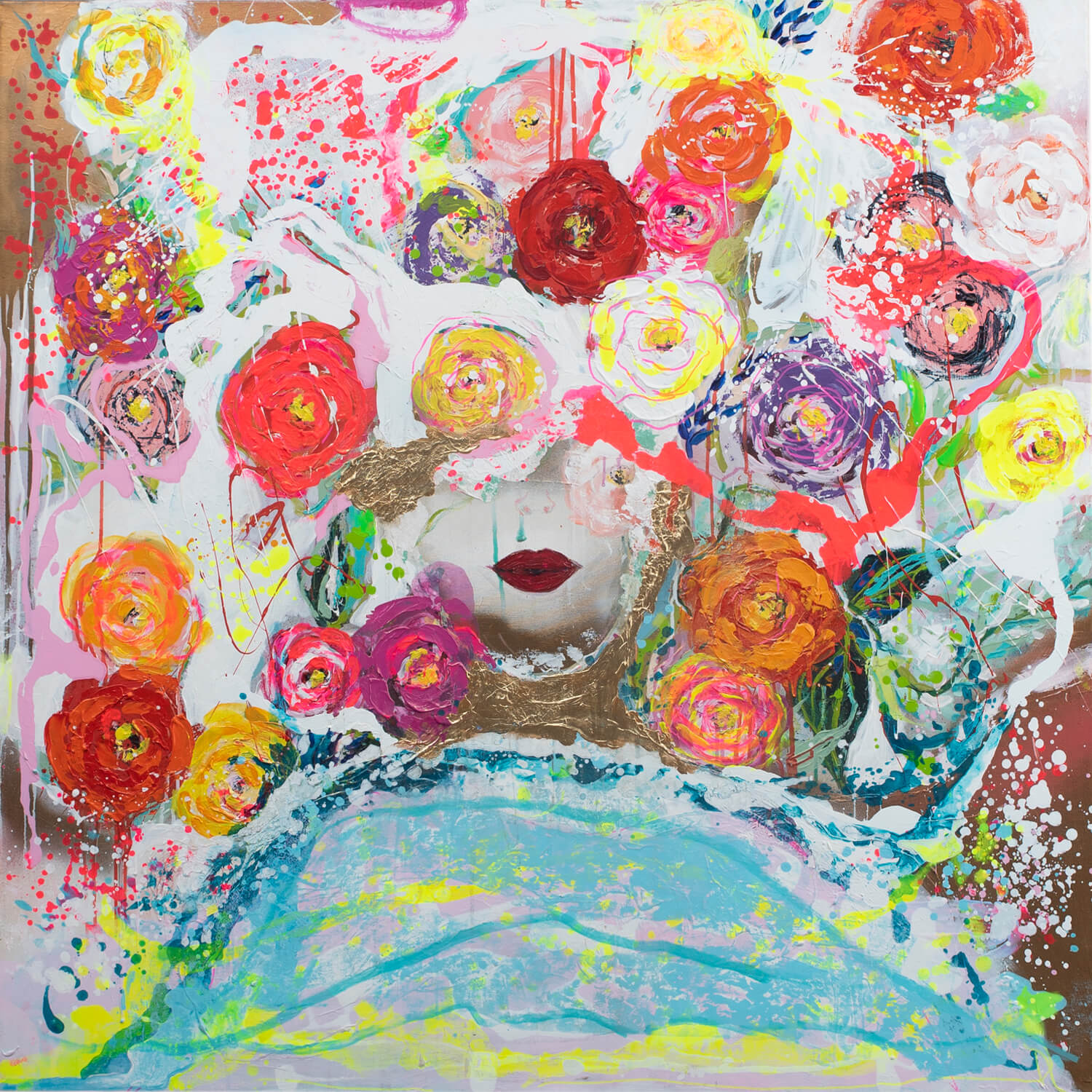 Abstract art contemporary art paintings