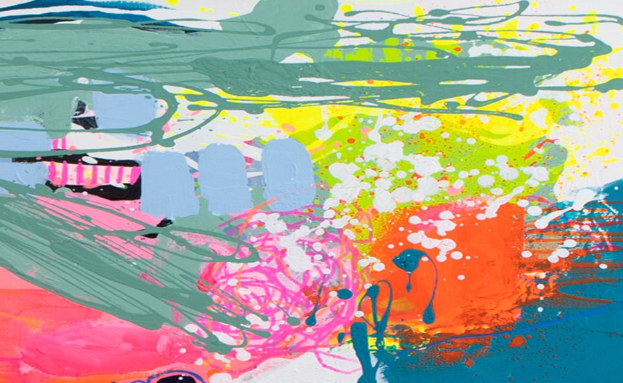 Abstract art contemporary art